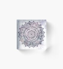 JEWEL MANDALA Acrylblock