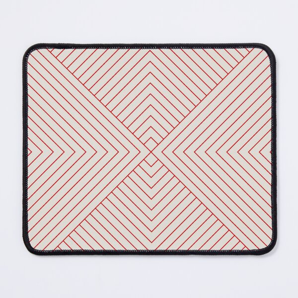 Item preview, Art Deco Red Beige designed and sold by Miss Striped.