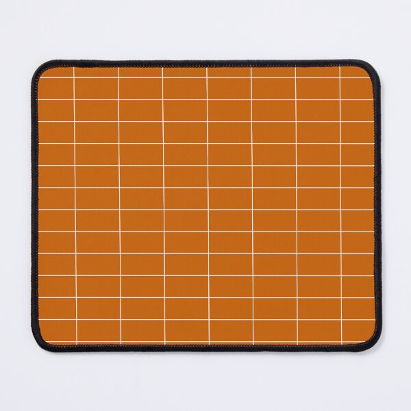 Item preview, Long Grid Horitzontal Orange designed and sold by Miss Striped.