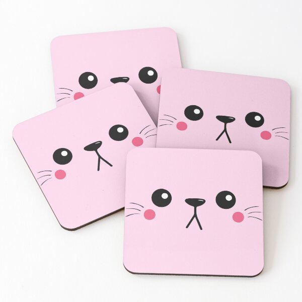 Item preview, Cute Kitty Face Design designed and sold by anjanaartz.