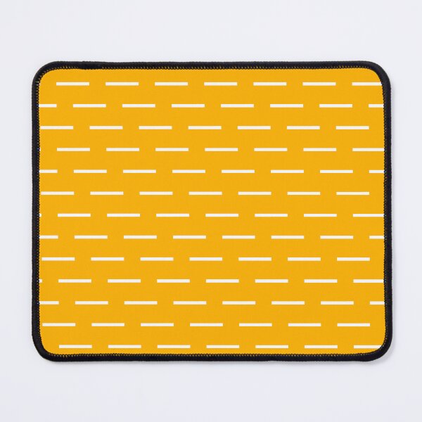 Item preview, Discontinuous thin lines - yellow designed and sold by Miss Striped.