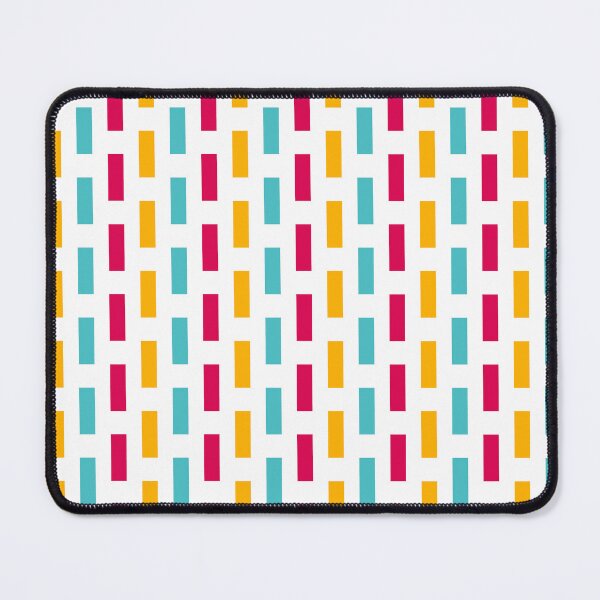 Item preview, Discontinuous lines - yellow, blue, pink designed and sold by Miss Striped.