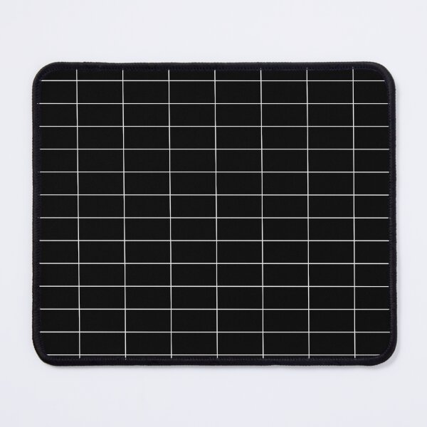 Item preview, Long Grid Horitzontal Black designed and sold by Miss Striped.