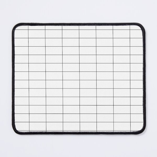 Item preview, Long Grid Horitzontal White designed and sold by Miss Striped.