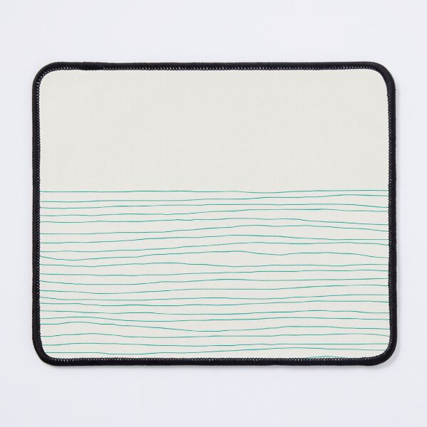 Item preview, Hand Striped Cream Turquoise designed and sold by Miss Striped.