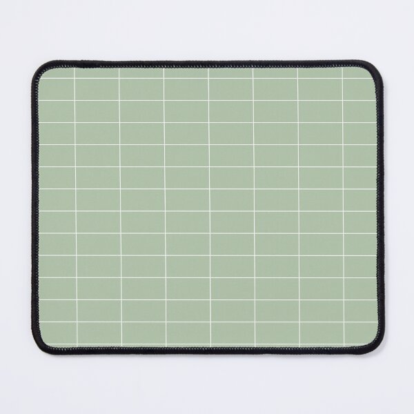 Item preview, Long Grid Horitzontal Green designed and sold by Miss Striped.