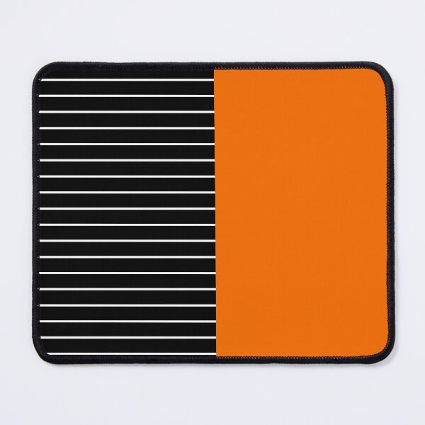 Item preview, Striped Block Solid Orange designed and sold by Miss Striped.