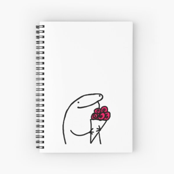 Confused Flork meme Spiral Notebook for Sale by onlyheba in 2023