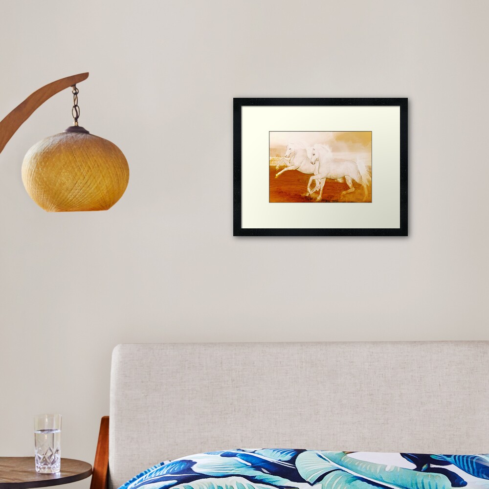 The Andalusians Framed Art Print