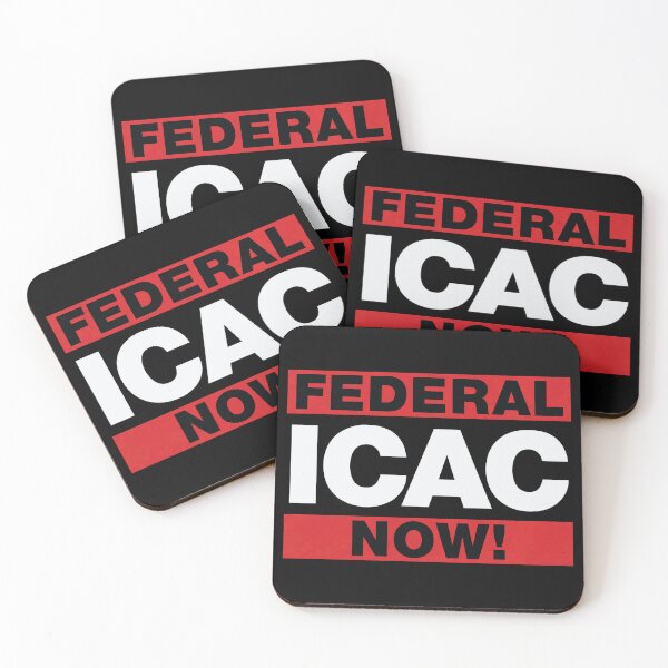 Item preview, FEDERAL ICAC NOW designed and sold by Linubidix.
