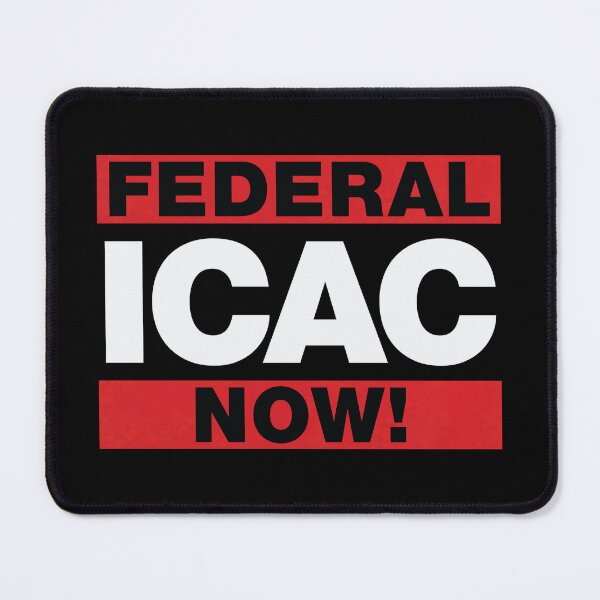 Item preview, FEDERAL ICAC NOW designed and sold by Linubidix.