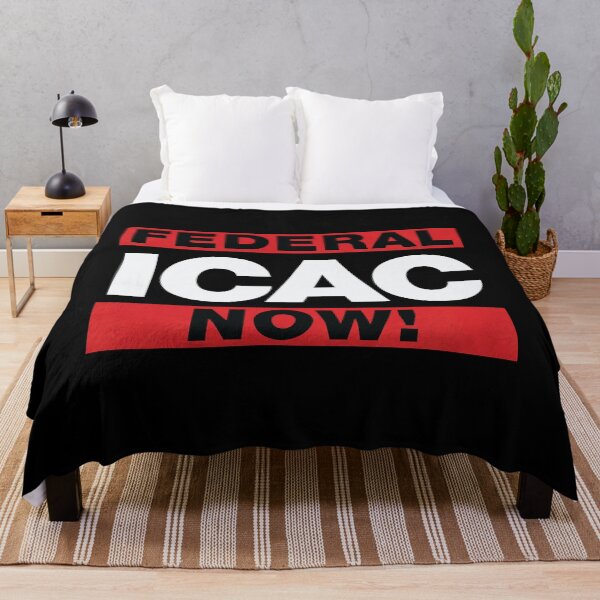 Item preview, FEDERAL ICAC NOW designed and sold by Linubidix.