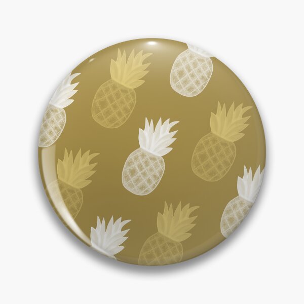 Item preview, Golden pineapple pattern 2 designed and sold by Antiope33.