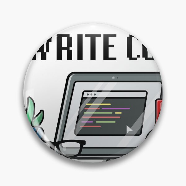 Item preview, I write code designed and sold by Code  Monkeys.