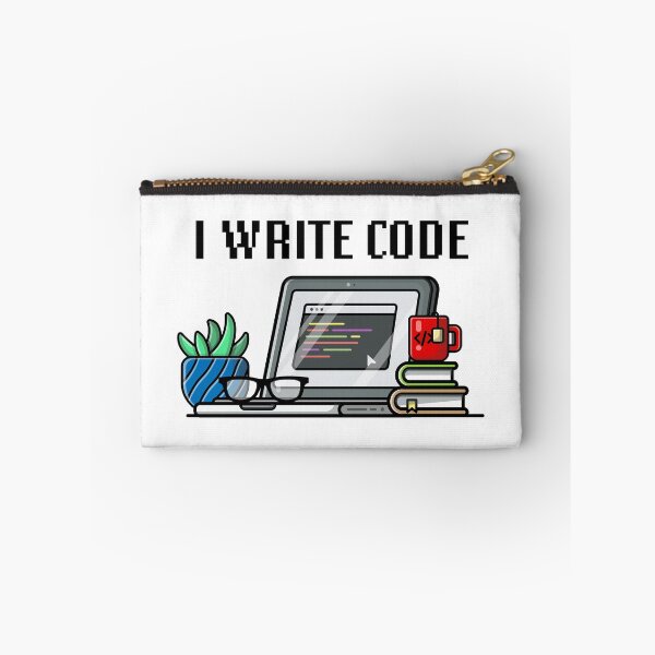 Item preview, I write code designed and sold by Code Monkeys.