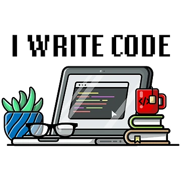 Artwork thumbnail, I write code by Code Monkeys