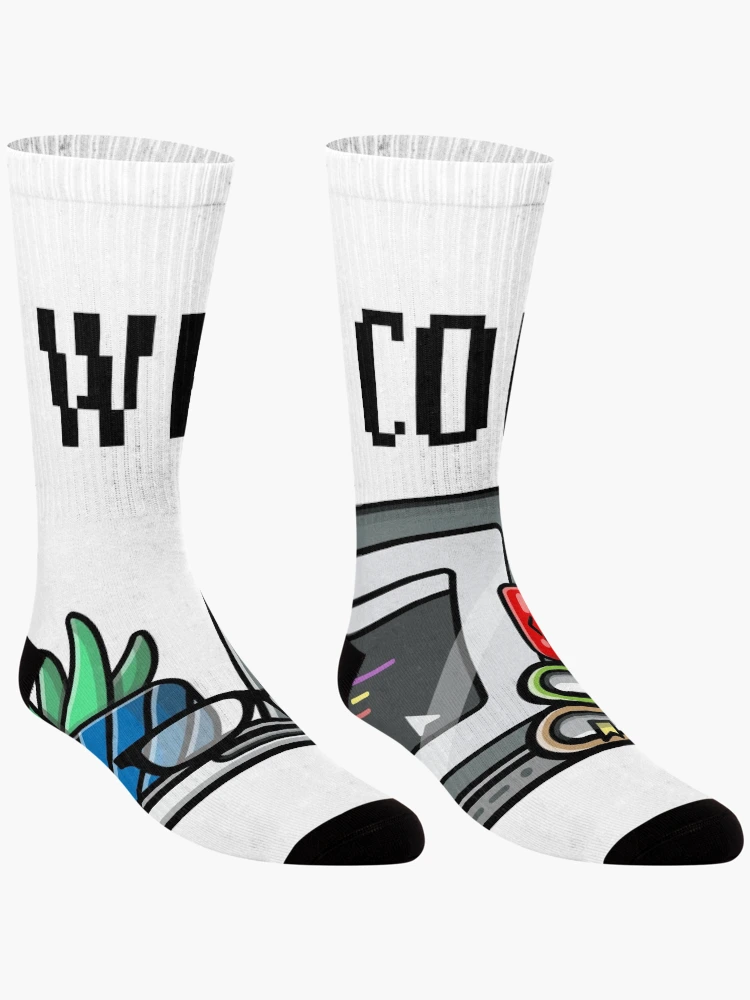 Thumbnail 3 of 5, Socks, I write code designed and sold by Code Monkeys.