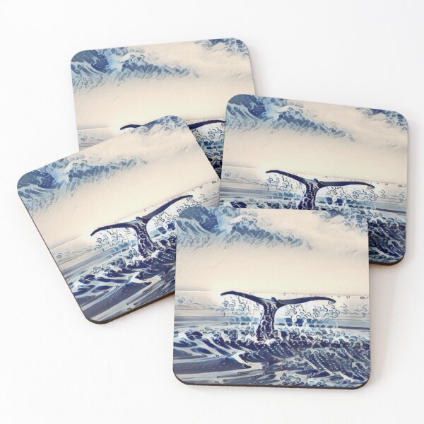 Item preview, Blue Whale Tail Painting designed and sold by KiwiArtistDK.