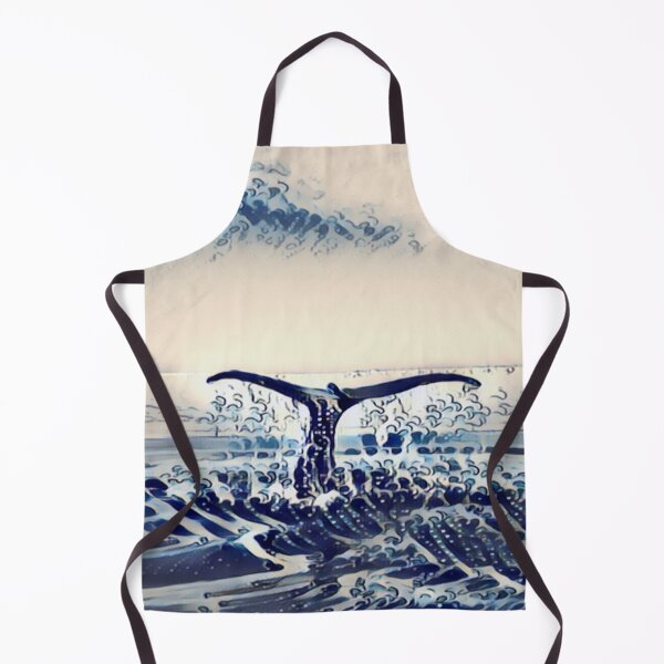 Item preview, Blue Whale Tail Painting designed and sold by KiwiArtistDK.