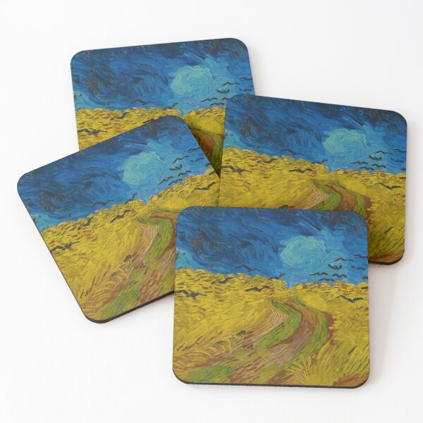 Item preview, Wheat Field With Crows Painting designed and sold by livianasgifts.