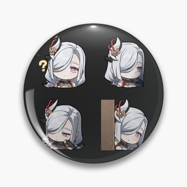 Item preview, Chibi Shenhe Pack - Genshin Impact designed and sold by 1umynst.
