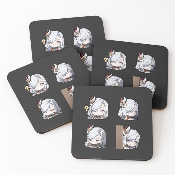 Item preview, Chibi Shenhe Pack - Genshin Impact designed and sold by 1umynst.