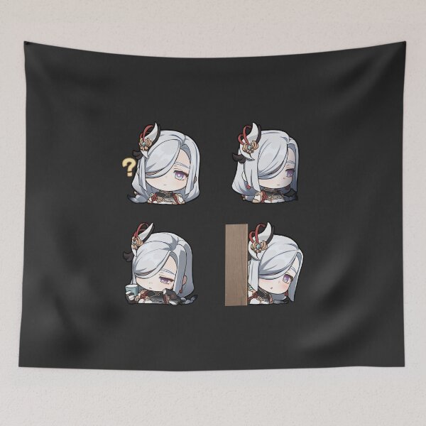 Item preview, Chibi Shenhe Pack - Genshin Impact designed and sold by 1umynst.