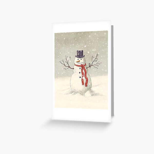 The Snowman Greeting Card