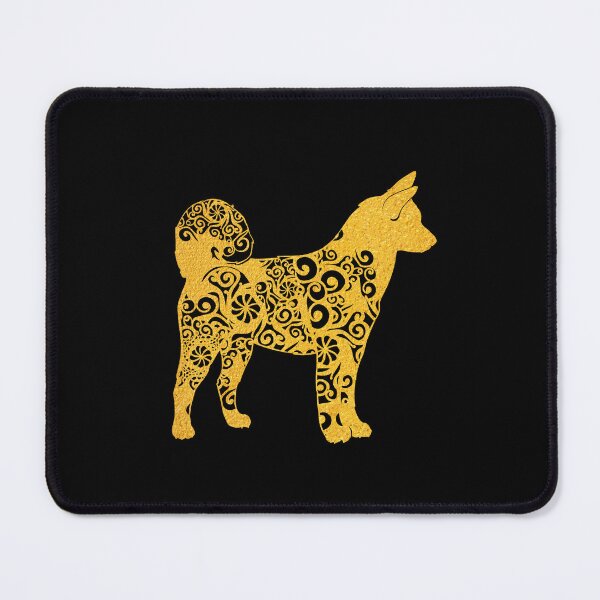 Item preview, Akita Hound Dog Papercut Mandala Art designed and sold by hign.