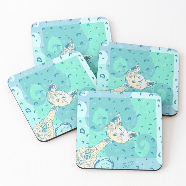 Item preview, Blue lalicat designed and sold by Lalingla.