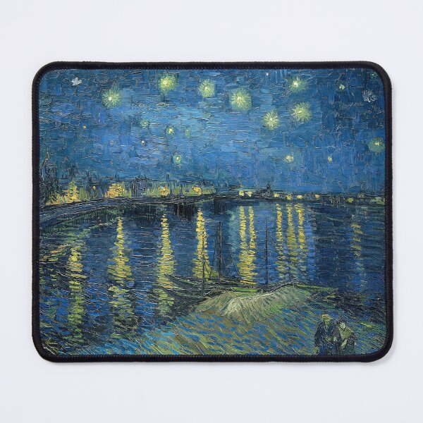 Item preview, Starry Night Over The Rhone Painting designed and sold by livianasgifts.