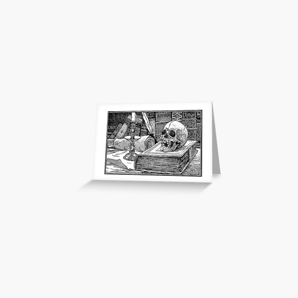 The Library Greeting Card