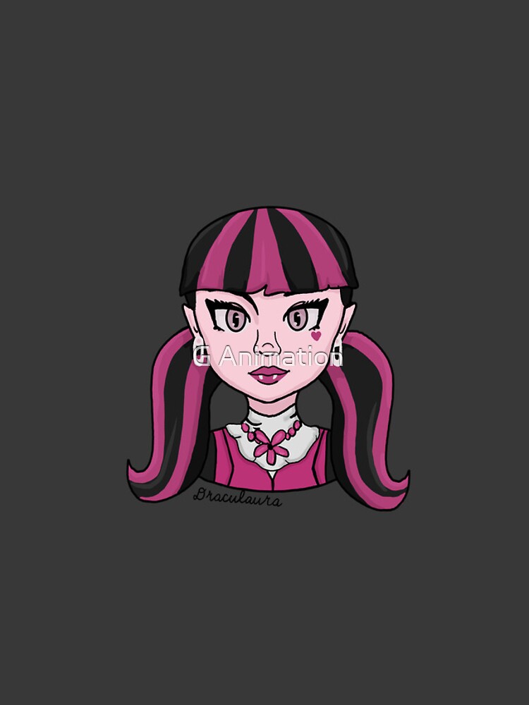 Draculaura Monster High Sticker for Sale by PomPomAmy