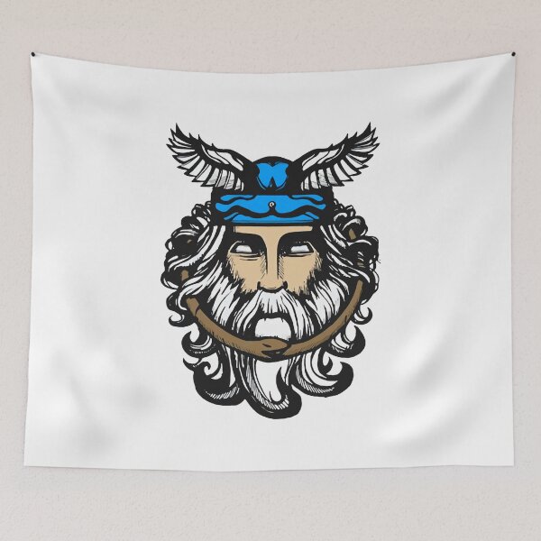 Item preview, Blue Viking designed and sold by olikseduna.