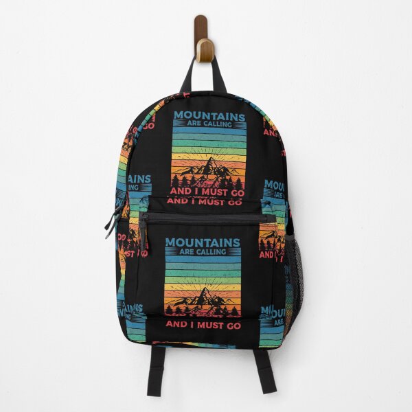 Item preview, Mountains Are Calling And I Must Go: Retro Vintage Mountain Adventure, Mountaineering Outdoor, Vacation designed and sold by Adexyl.