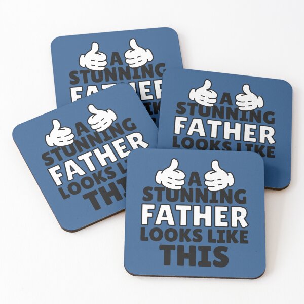 Item preview, A Stunning Father Looks Like This, Design For Daddy   designed and sold by ClassyToddler.