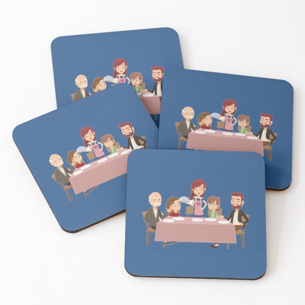 Item preview, cool dinner with my lovely family    designed and sold by ClassyToddler.