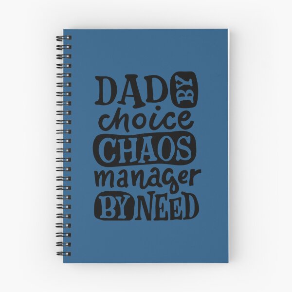 Item preview, DAD By Choice Chaos Manager By Need, Design For Daddy   designed and sold by ClassyToddler.