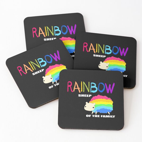 Item preview, The rainbow sheep of the family designed and sold by Ashtreemeadow.