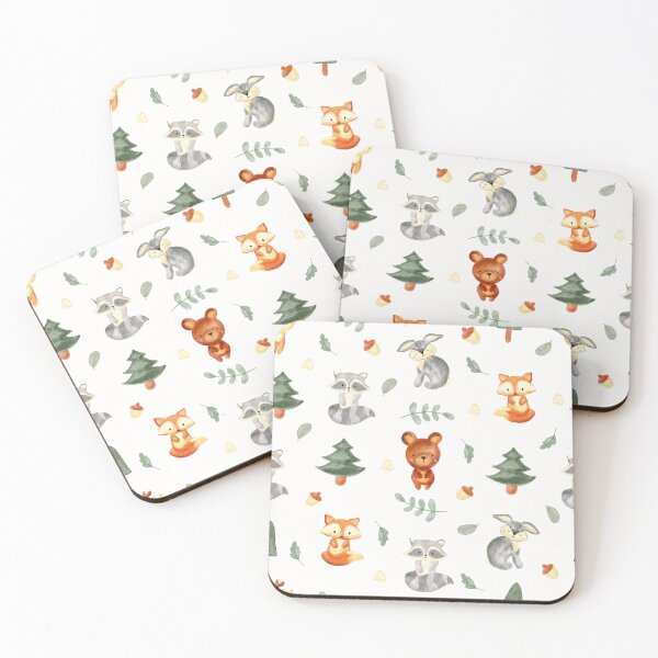 Item preview, Cute Woodland baby animals designed and sold by Harpley Design Studio.