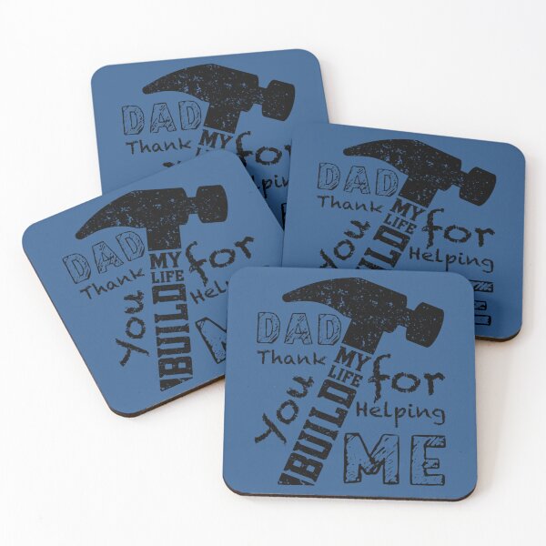 Item preview, DAD Thank You For Helping Me Build My Life, Design For Daddy   designed and sold by ClassyToddler.