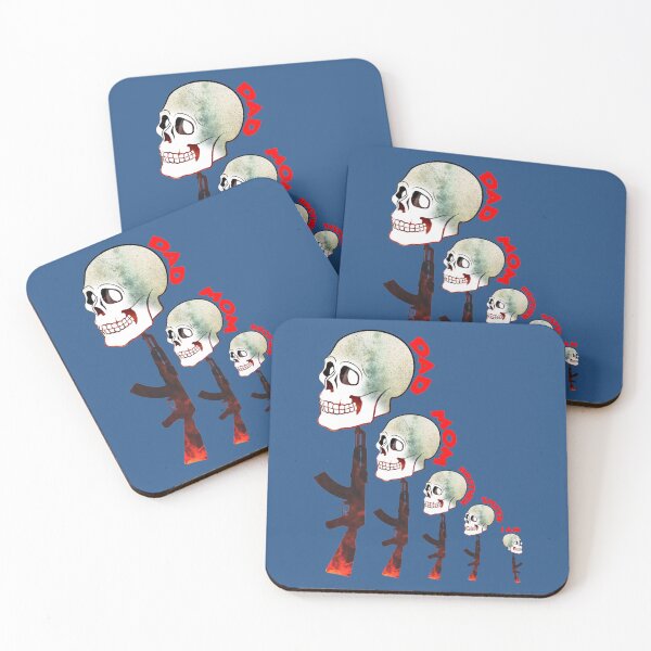 Item preview, family members skull, dad, mom, sister, Brother   designed and sold by ClassyToddler.
