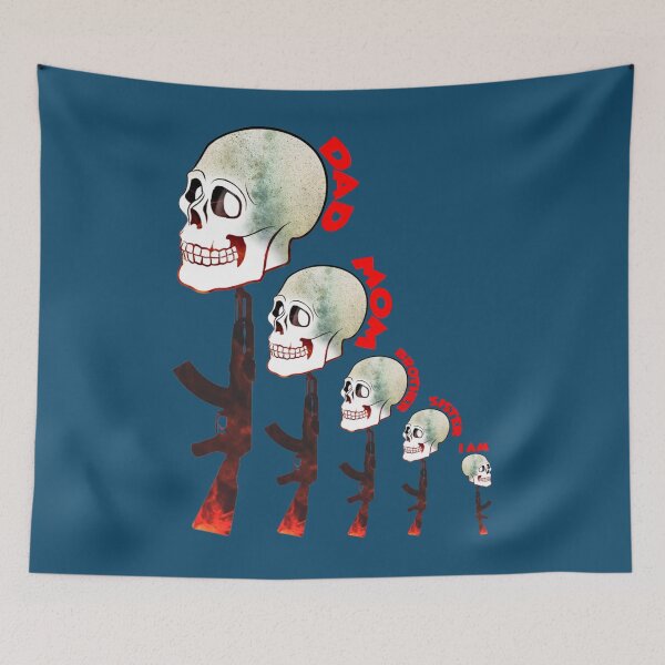 Item preview, family members skull, dad, mom, sister, Brother   designed and sold by ClassyToddler.