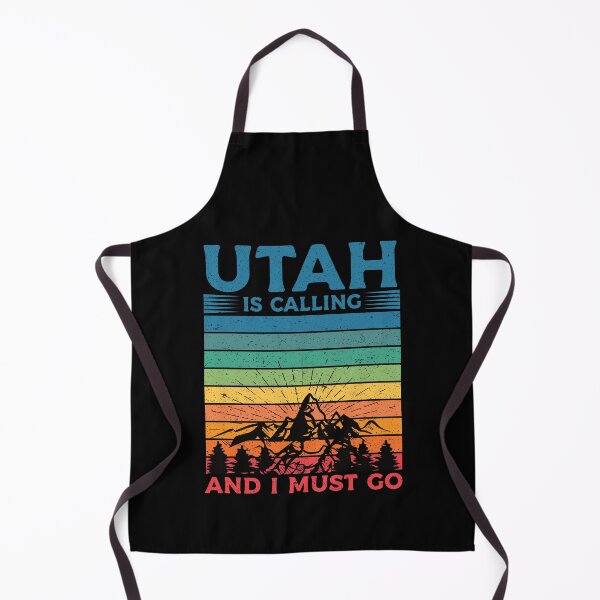 Item preview, Utah Is Calling And I Must Go: Retro Vintage Utah State, America Home Calling, Mountain Vacation designed and sold by Adexyl.