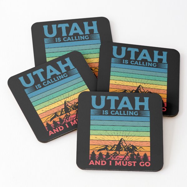 Item preview, Utah Is Calling And I Must Go: Retro Vintage Utah State, America Home Calling, Mountain Vacation designed and sold by Adexyl.