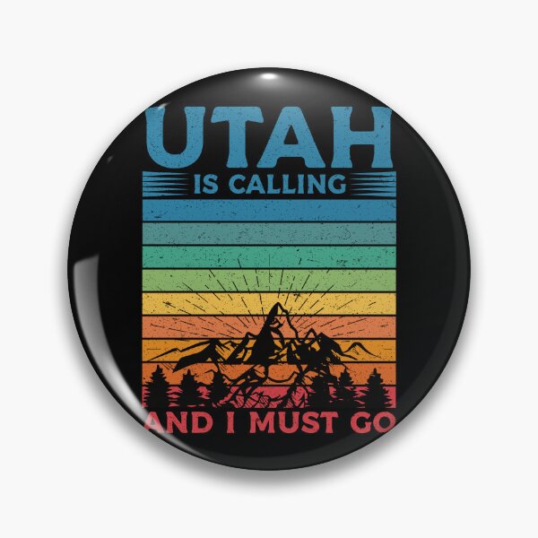 Item preview, Utah Is Calling And I Must Go: Retro Vintage Utah State, America Home Calling, Mountain Vacation designed and sold by Adexyl.