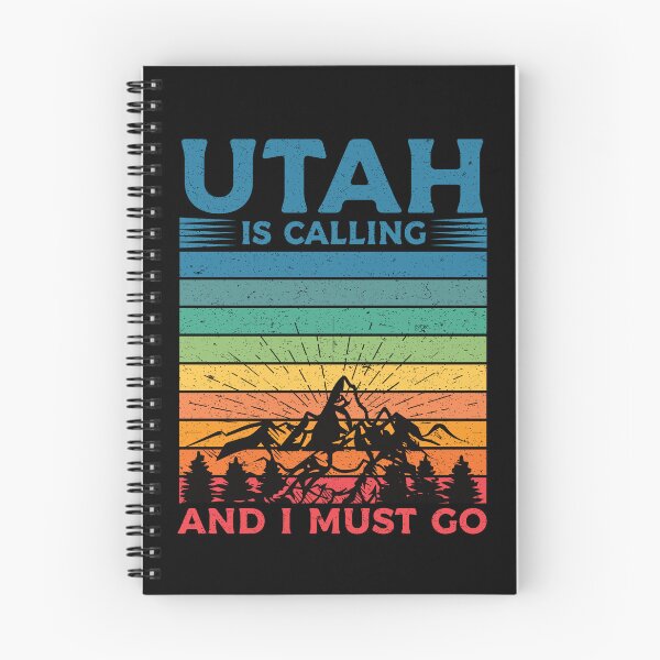 Item preview, Utah Is Calling And I Must Go: Retro Vintage Utah State, America Home Calling, Mountain Vacation designed and sold by Adexyl.