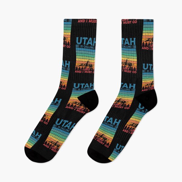 Item preview, Utah Is Calling And I Must Go: Retro Vintage Utah State, America Home Calling, Mountain Vacation designed and sold by Adexyl.