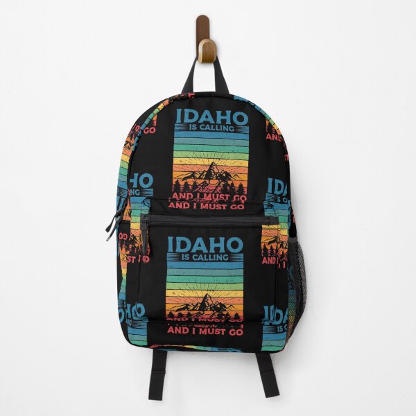 Item preview, Idaho Is Calling And I Must Go: Retro Vintage Idaho State, America Home Calling, Mountain Vacation designed and sold by Adexyl.