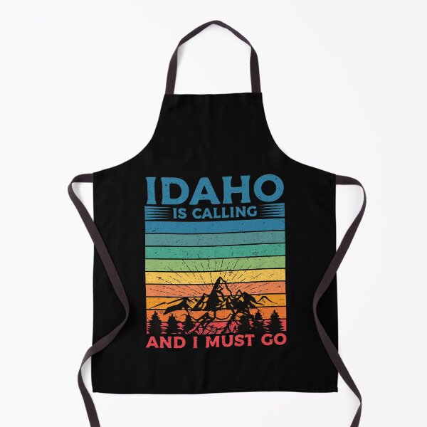 Item preview, Idaho Is Calling And I Must Go: Retro Vintage Idaho State, America Home Calling, Mountain Vacation designed and sold by Adexyl.